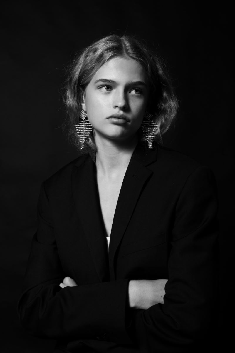 Fashion model Eleonora Ehrnstrom and their looks